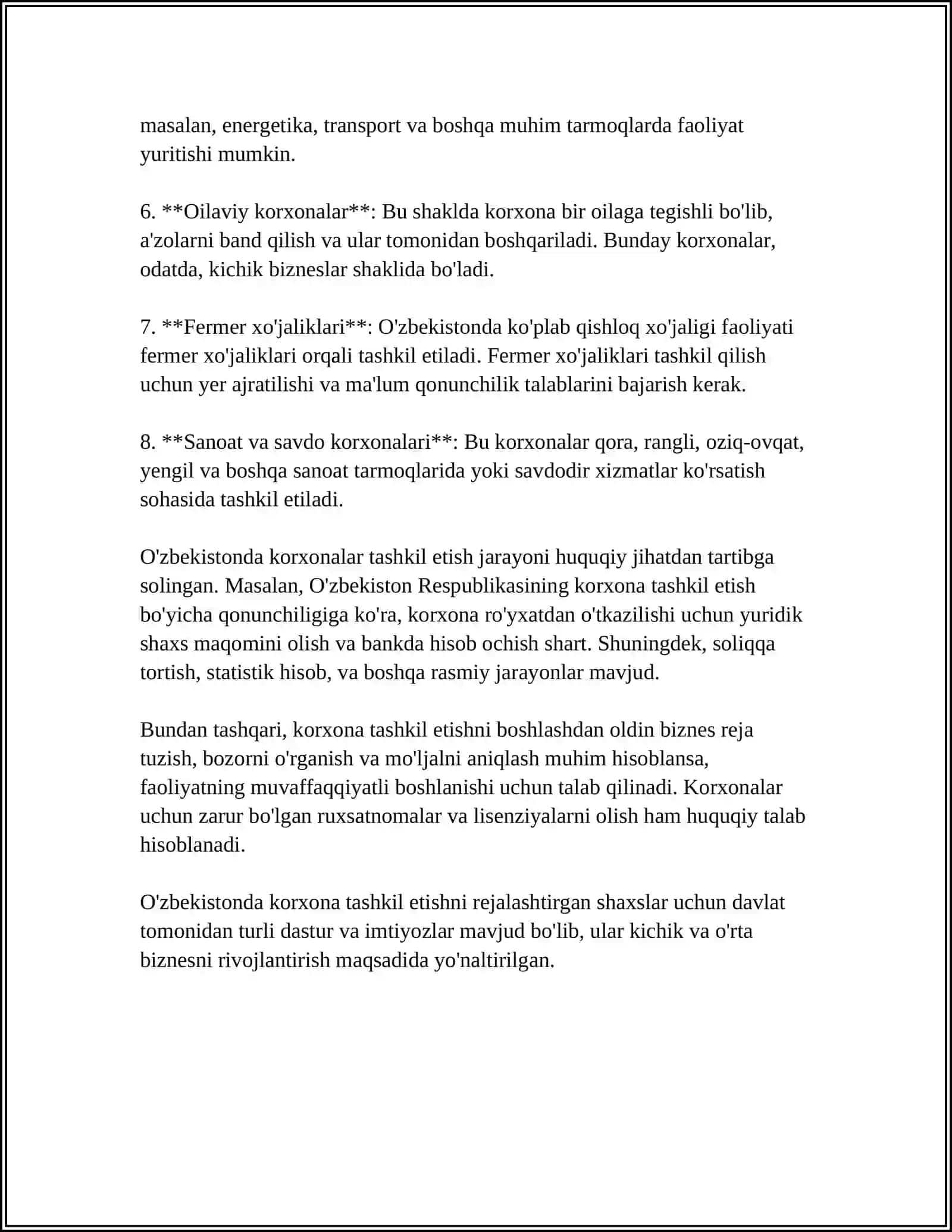 OPERATORLIK KOMPANIYALARNI TASHKIL ETISH 4