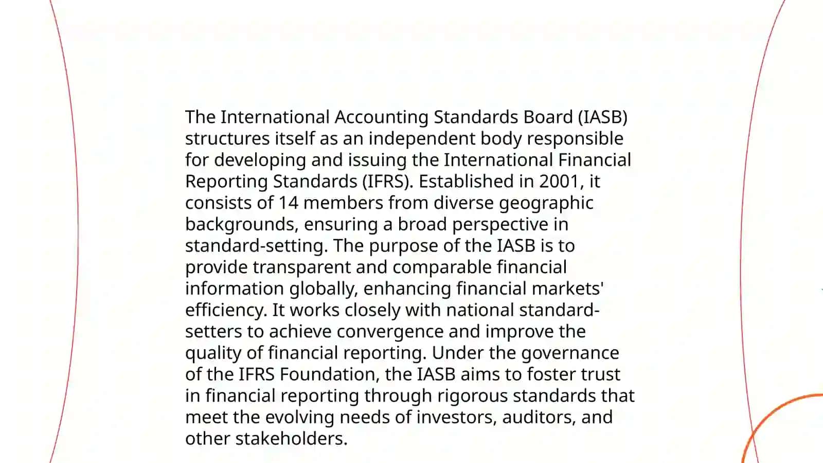 GAAB and IASB 4