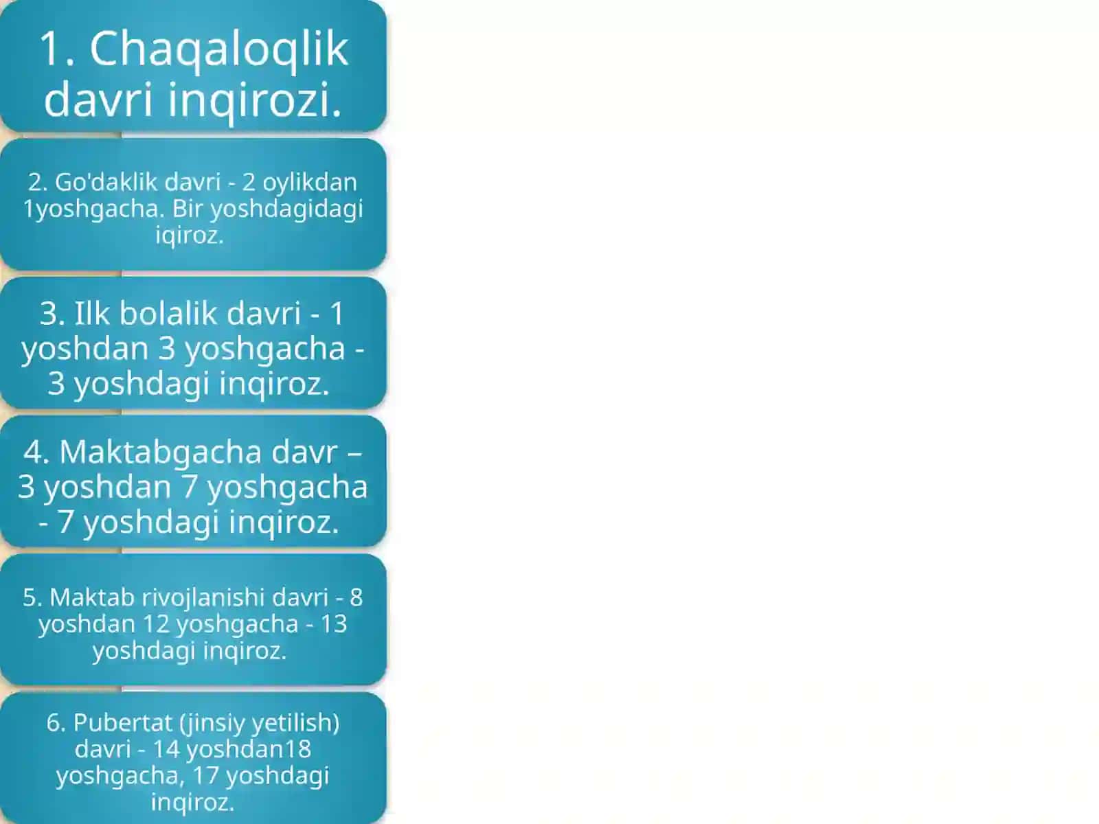 ILK BOLALIK DAVRI 4