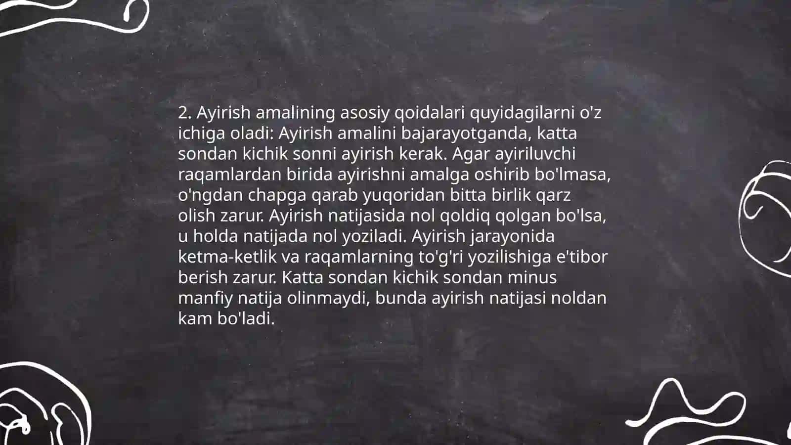 Qo'shish va Ayirish Amallari 4