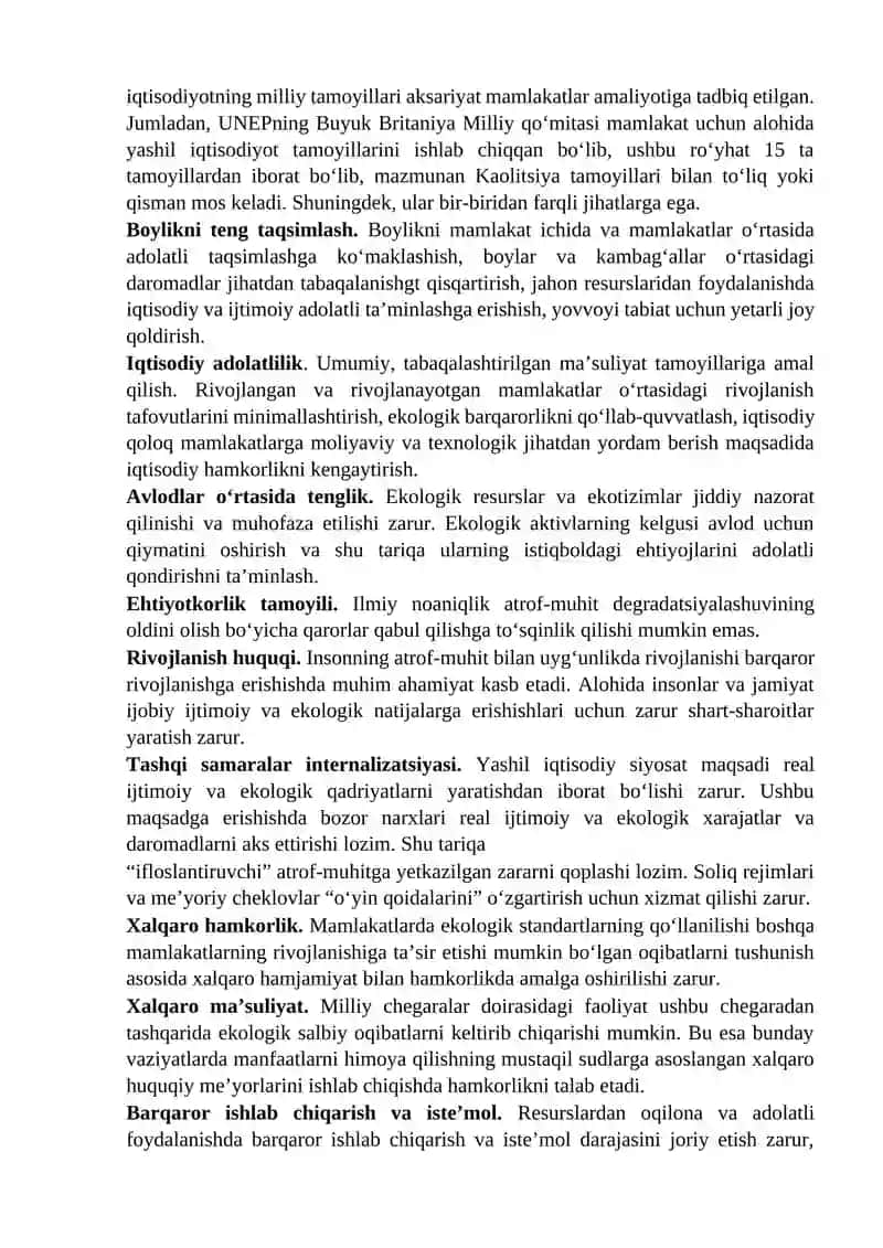 Yashil iqtisodiyot 4
