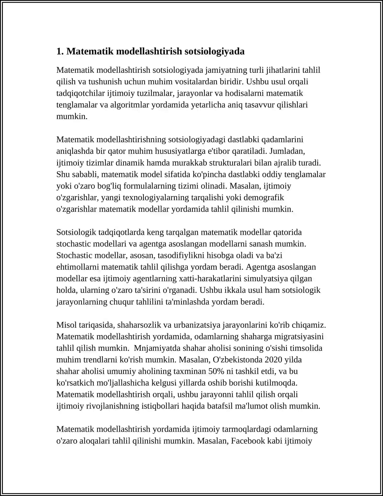 SOTSIOLOGIYADA MATEMATIK METODLAR 4