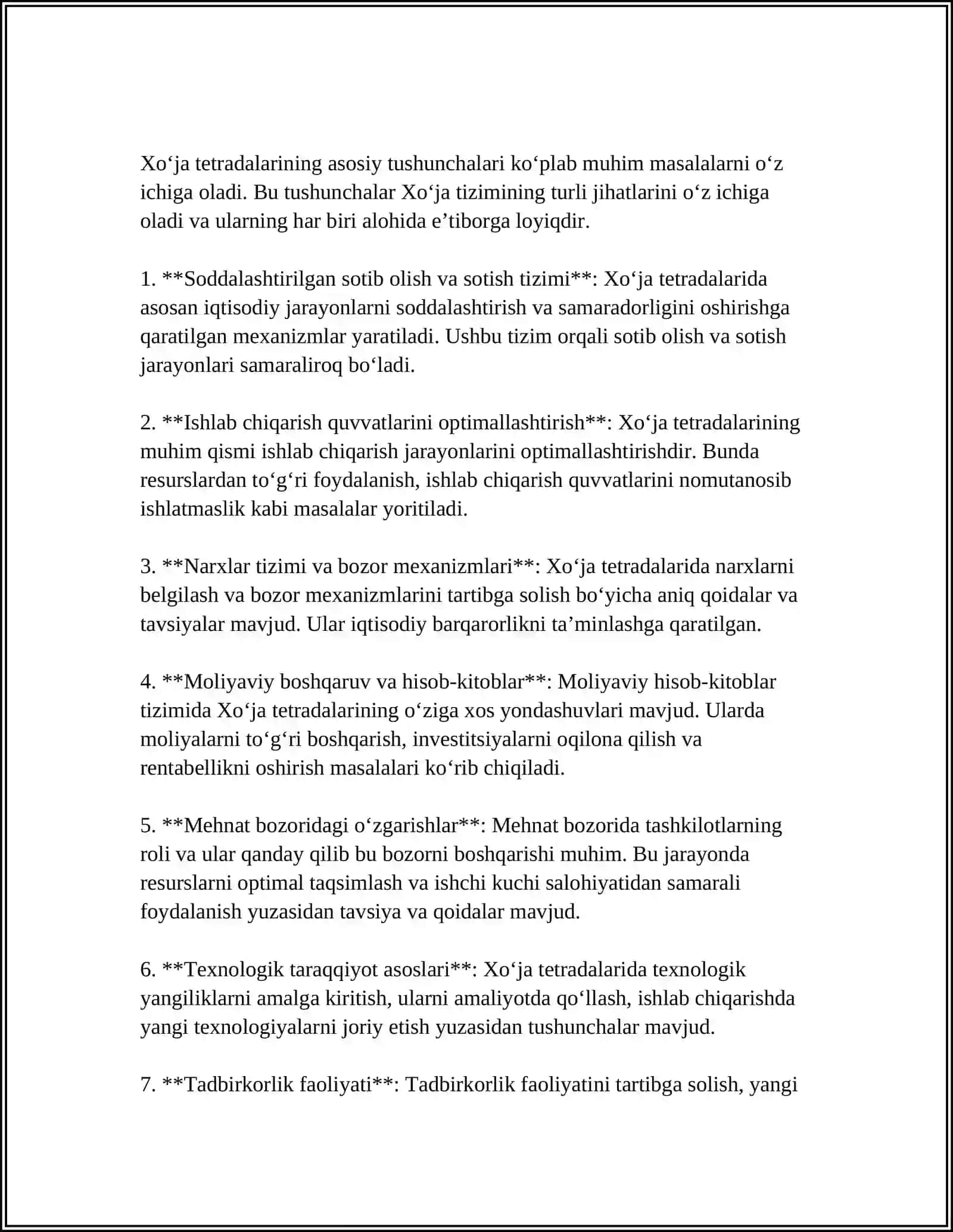 XOARE TRIADALARI VA TETRADALARIGA TARJIMASI 4