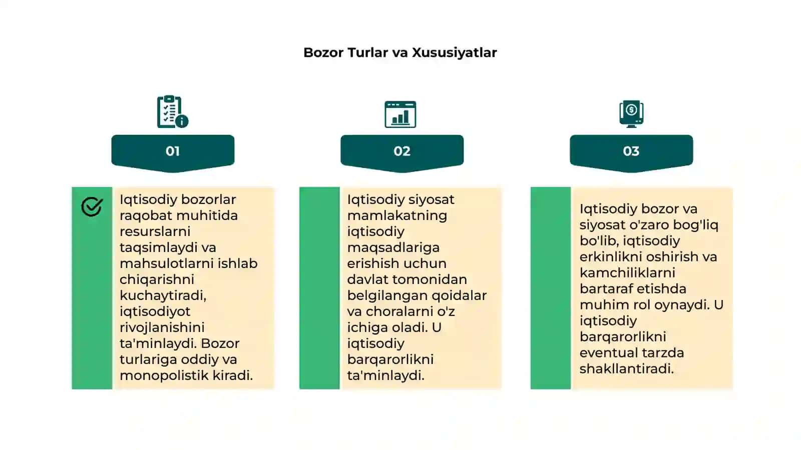 Iqtisodiy Bozor va iqtisodiy siyosat 4