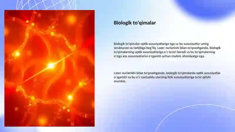 Lazer nurlanishining biologik ta'siri 4