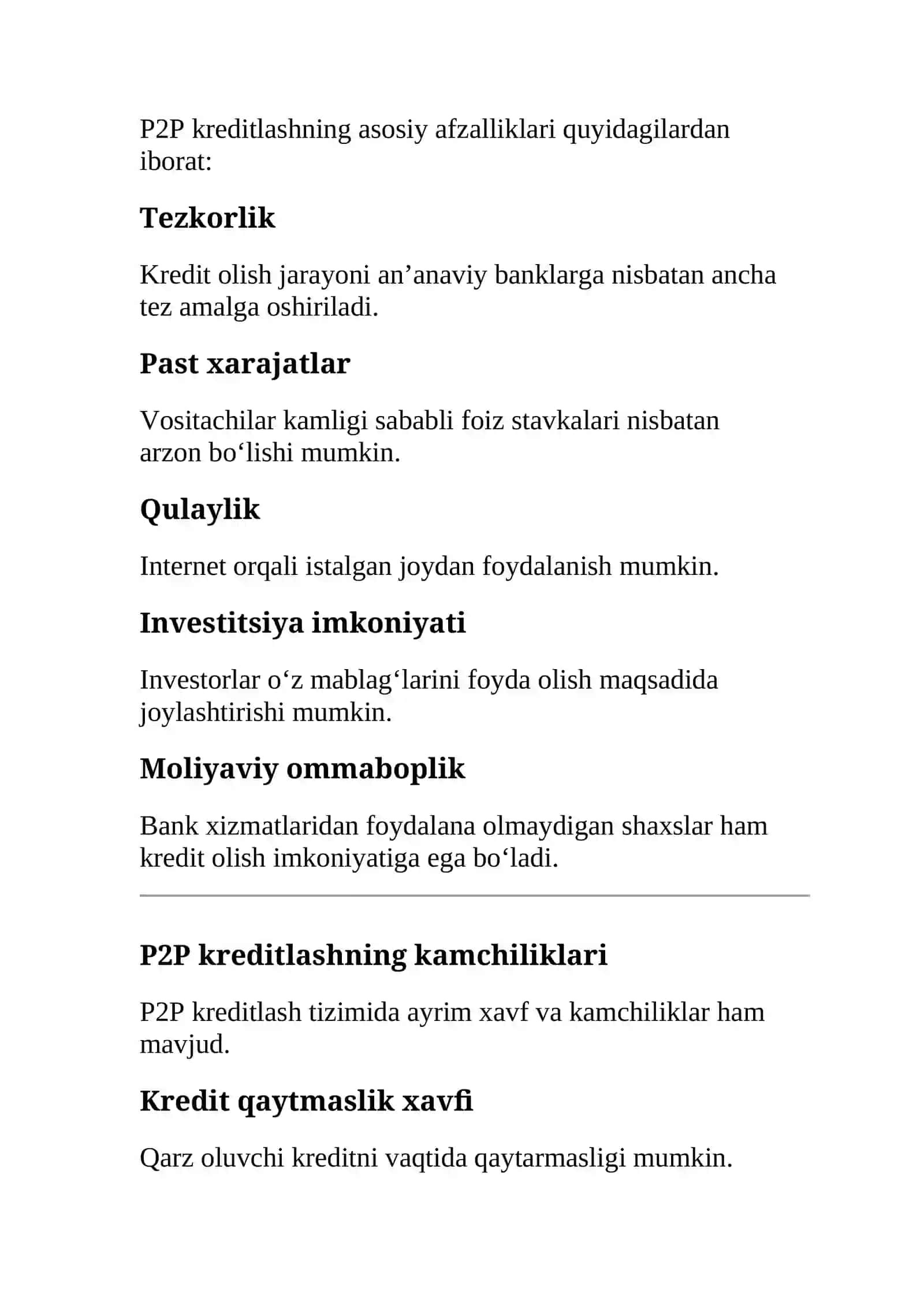 PEER-TO-PEER (P2P) KREDITLASH 4