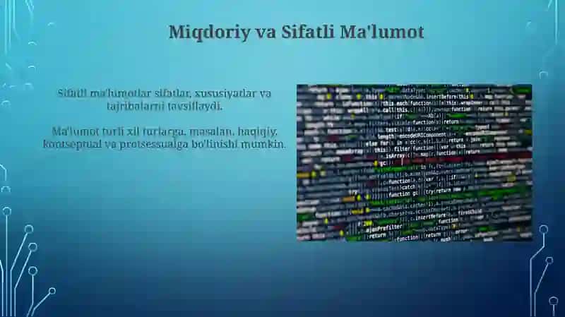 Axborot tushunchasi va turlari 4