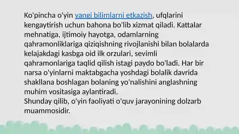 METODYOKI DIDAKTIK O'YIN JIHOZLARI 4