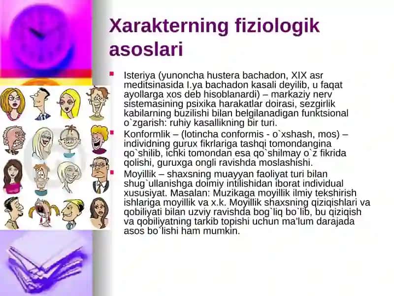 Shaxs xarakteri 4