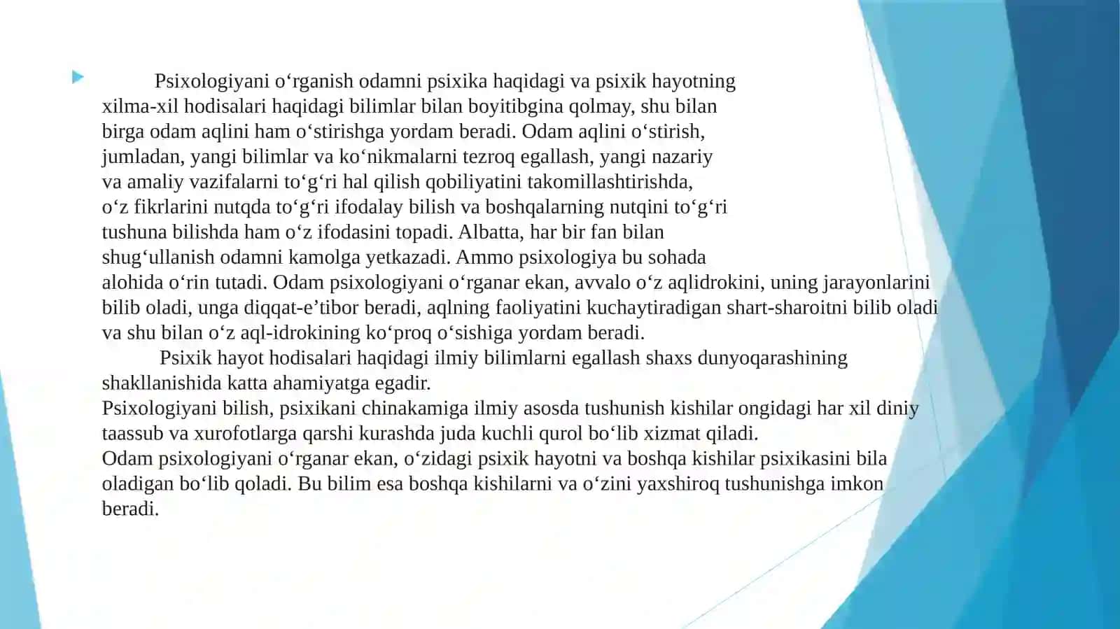 PSIXOLOGIYA TARIXINING METODLARI VA MANBALARI 4