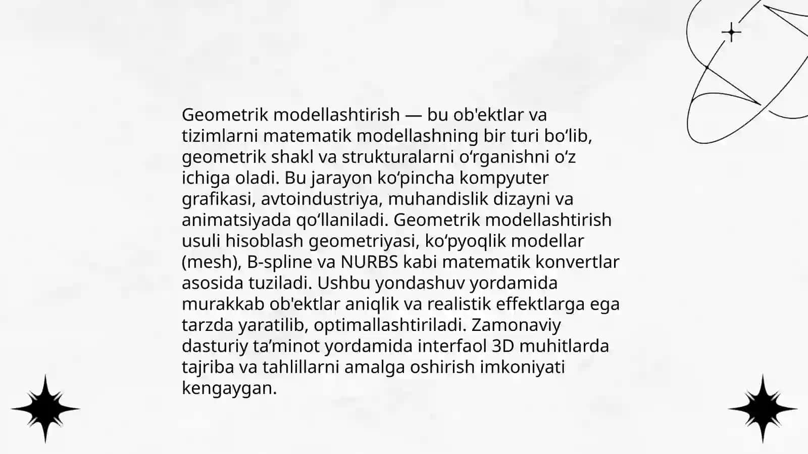 Matematik masalalarni modellashtirish usullari 4