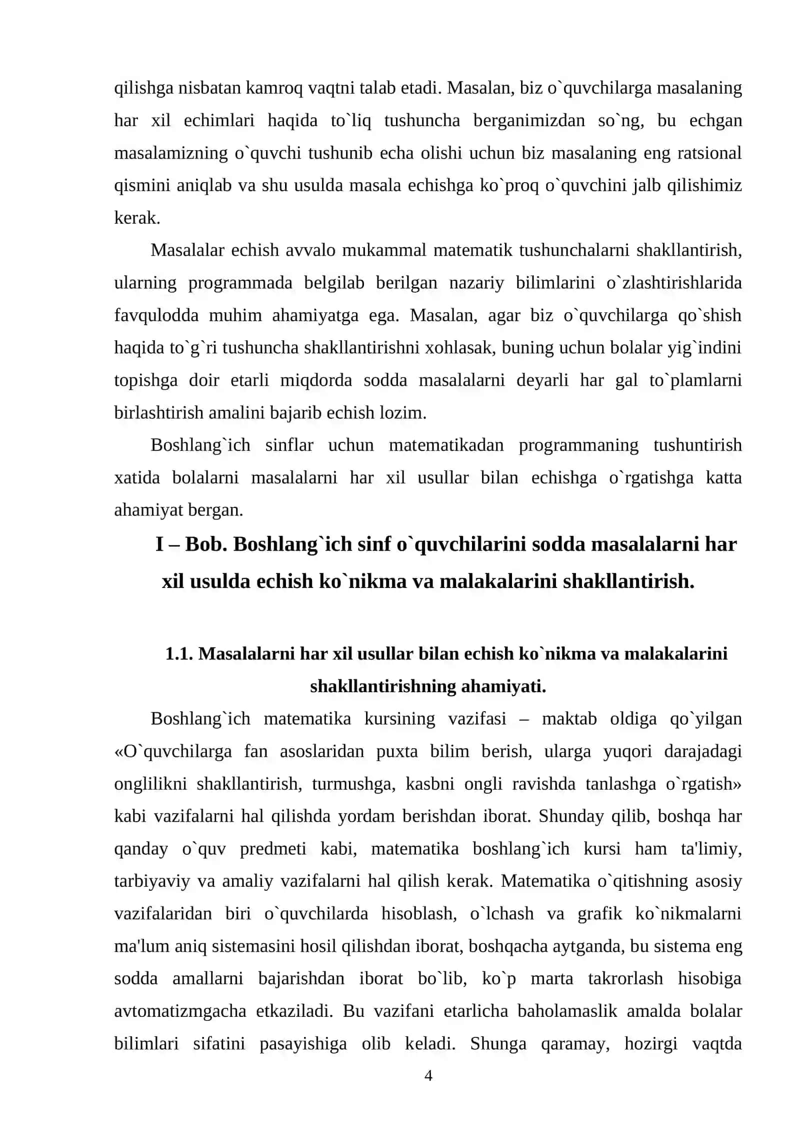 O`quvchilarda masala yechish uquvini shakllantirish 4