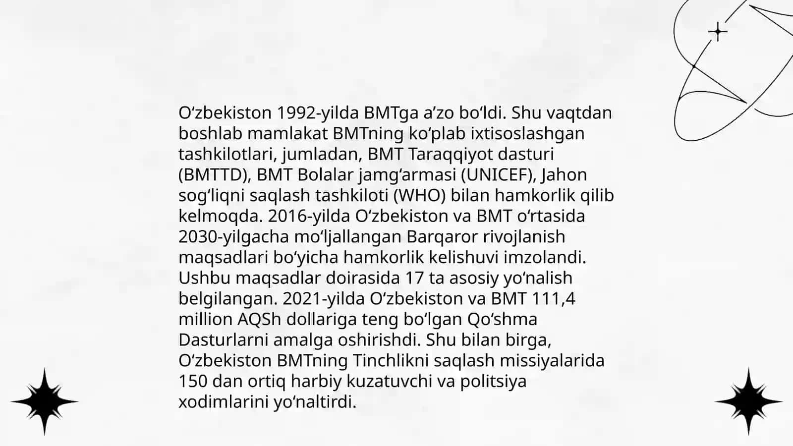 O'zbekiston va Jahon hamjamiyati 4