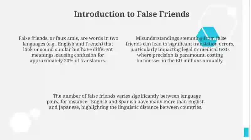 False freinds of translators and neologisms 4