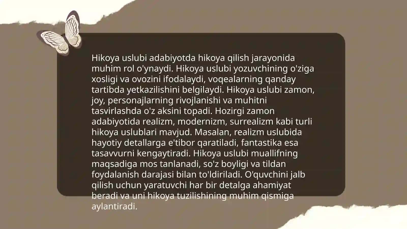 Matn uslublari va turlari 4