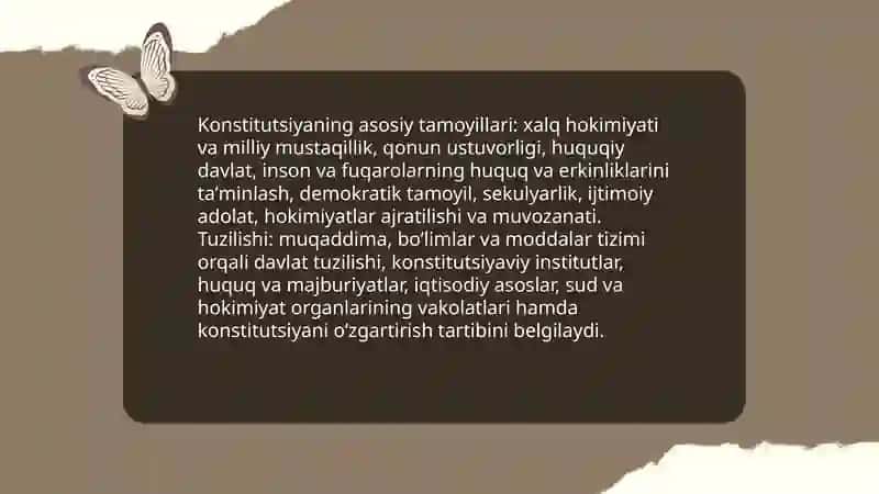 O'zbekiston Respublikasi Konstitutsiyasi 4