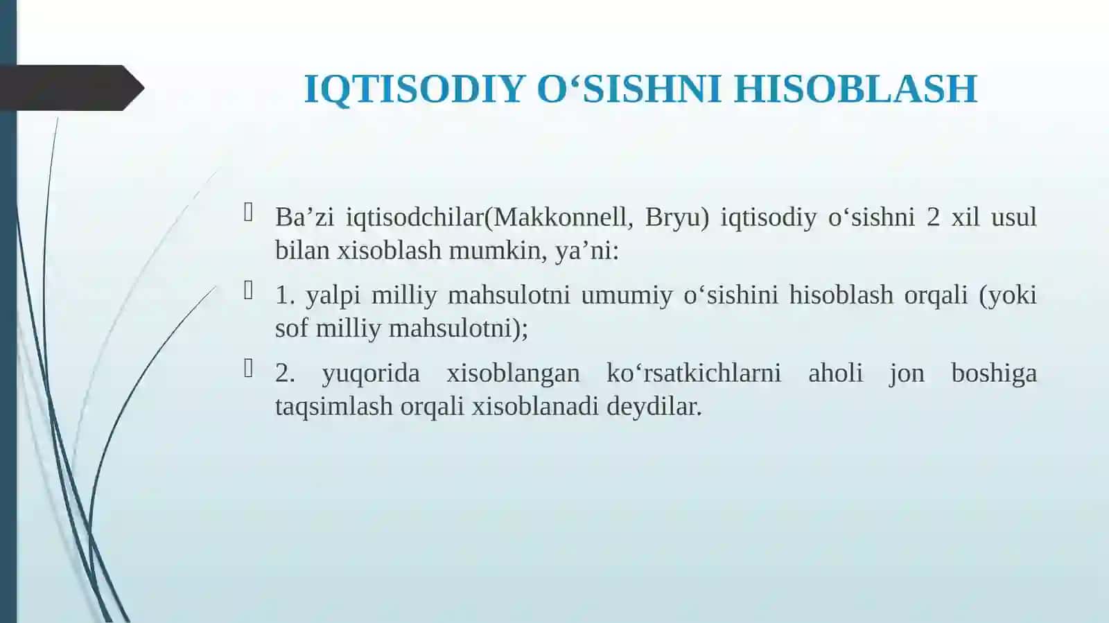 Iqtisodiy O‘Sishni Prognozlashlash 4