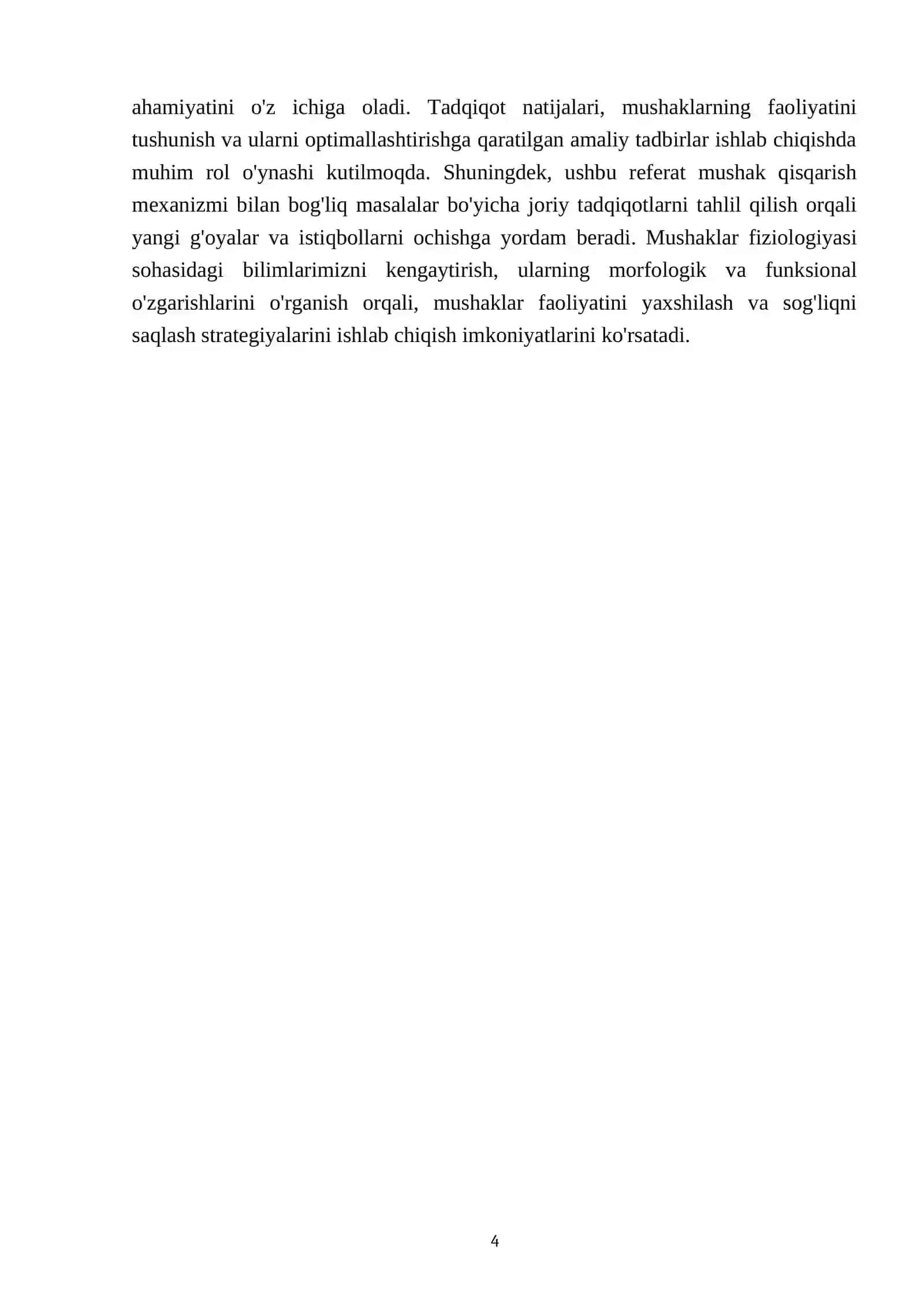 Mushak qisqarish mexanizmining morfologik asoslari 4