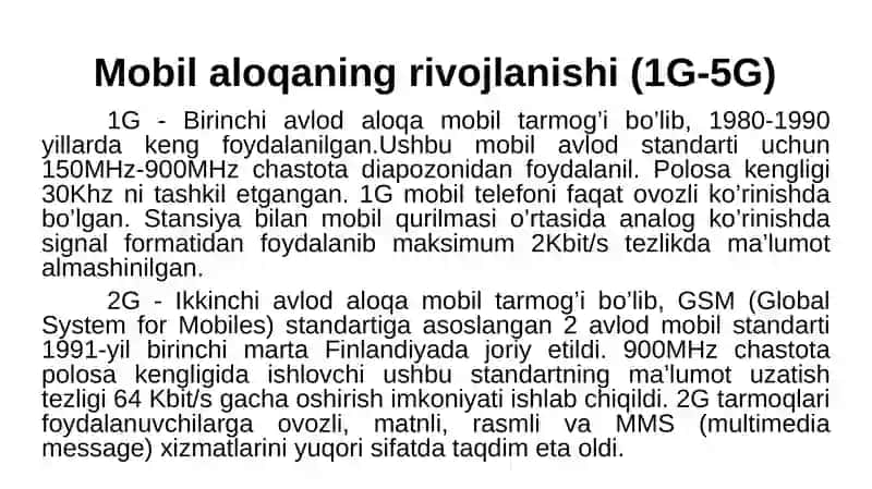 5G Tarmoqlari Radio Resurslarini Dinamik Boshqarish Hisob-kitoblari 4