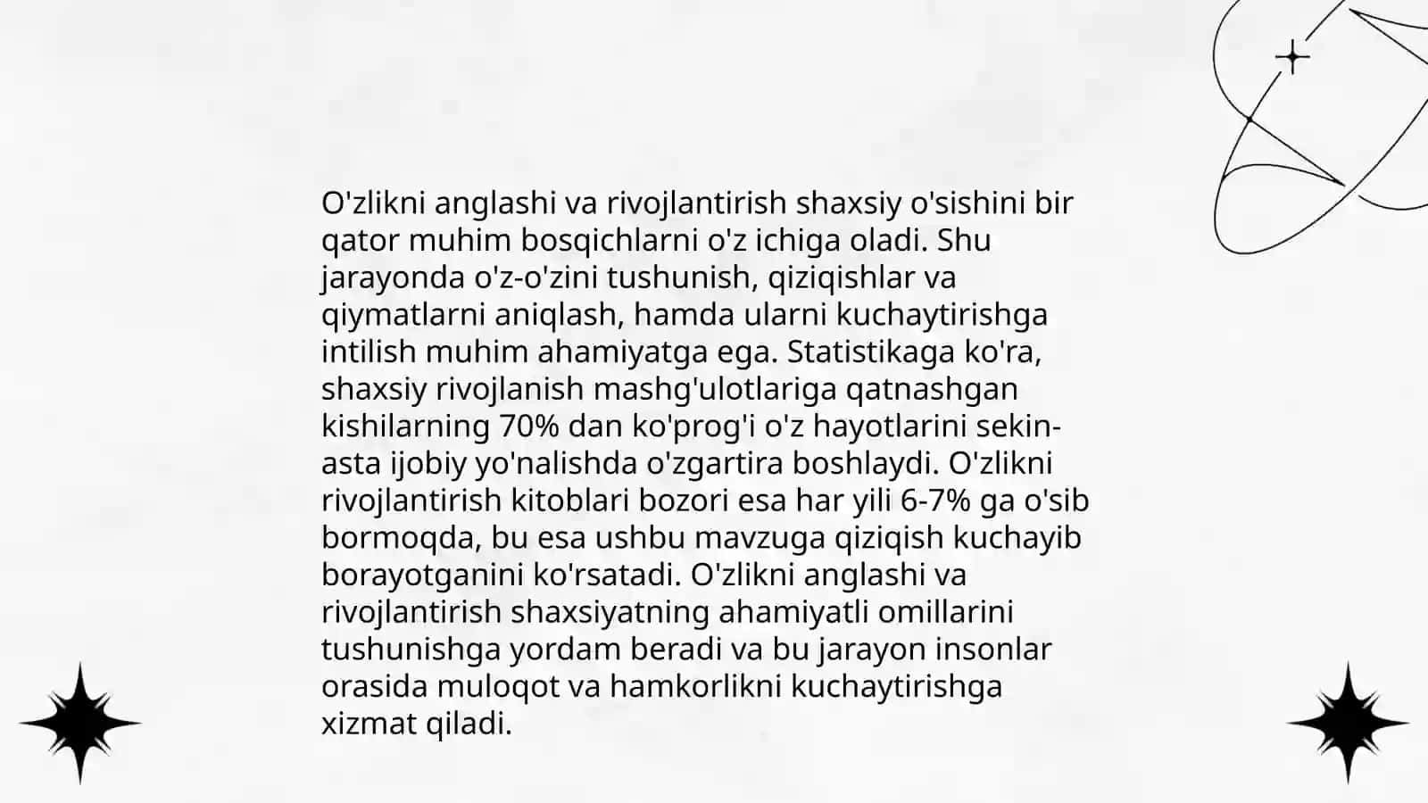 Gap ustida ishlashga oid mustaqil ishlar 4