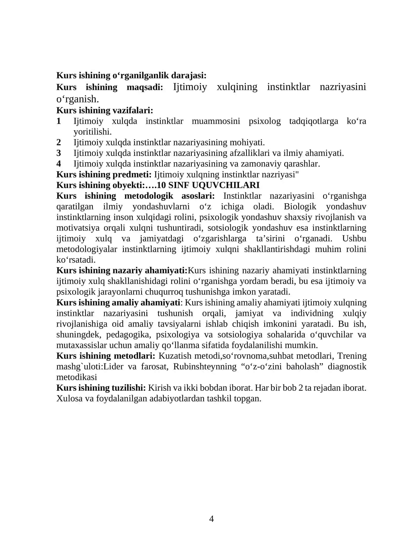 Ijtimoiy xulqining instinktlar nazriyasi 4