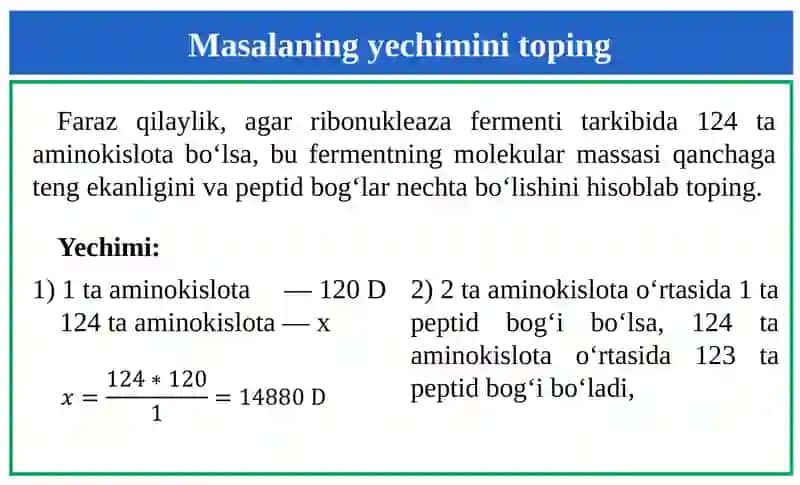 Oqsillarning funksiyalari 4