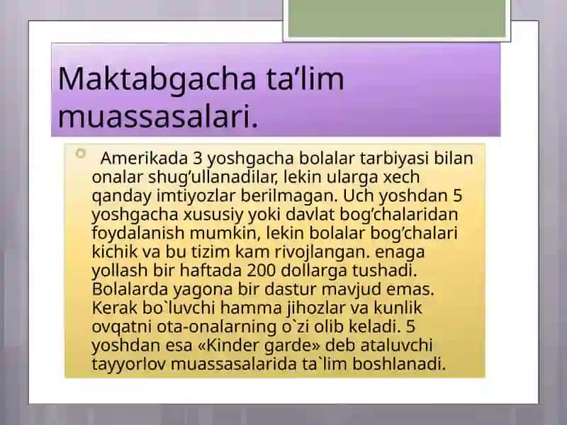 AQSH siyosiy maktabi xususiyatlari 4
