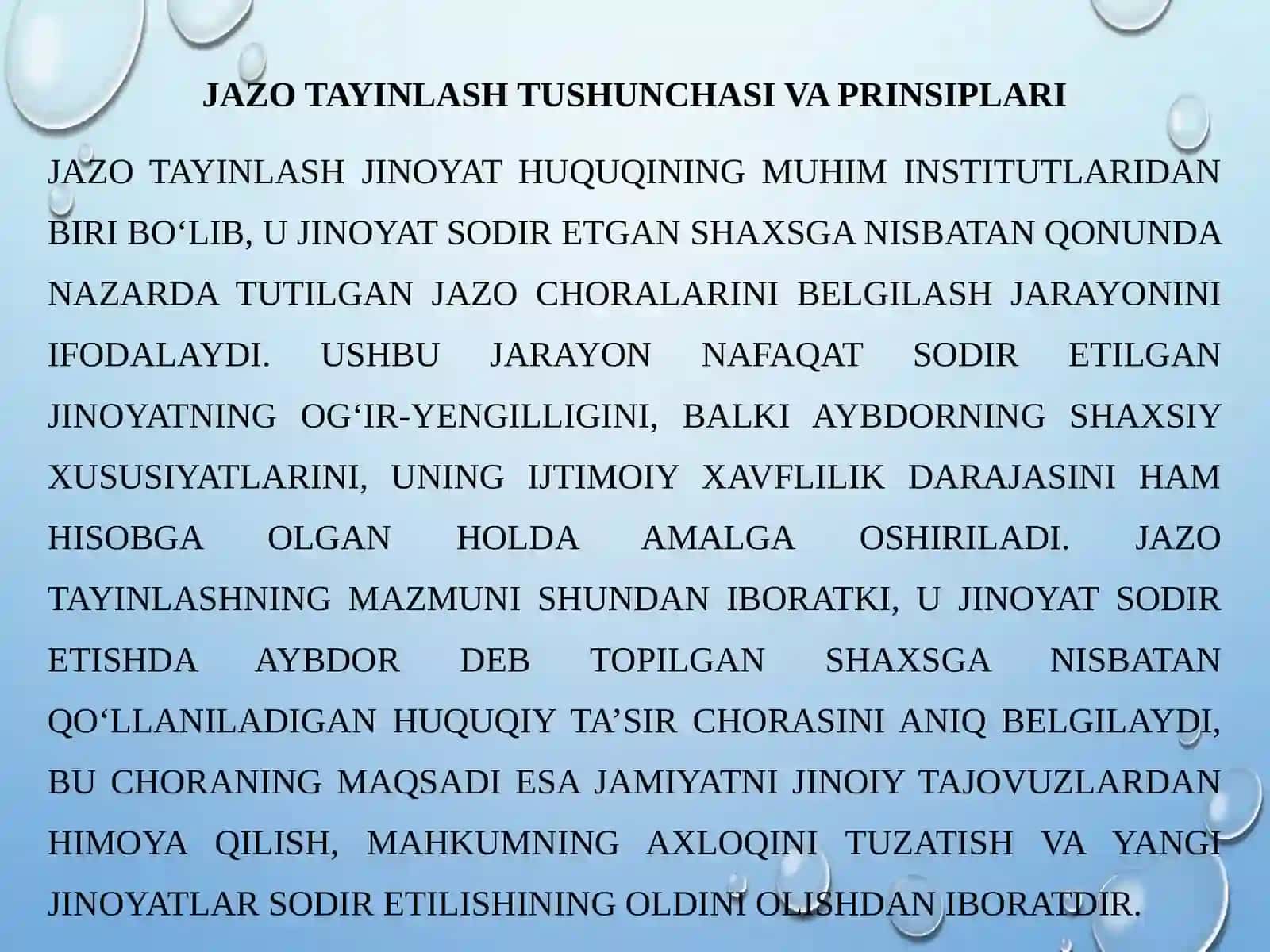 Jazo tayinlash 4
