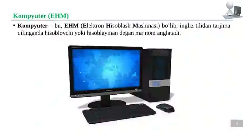 Kompyuterni Tashkil Etish 4