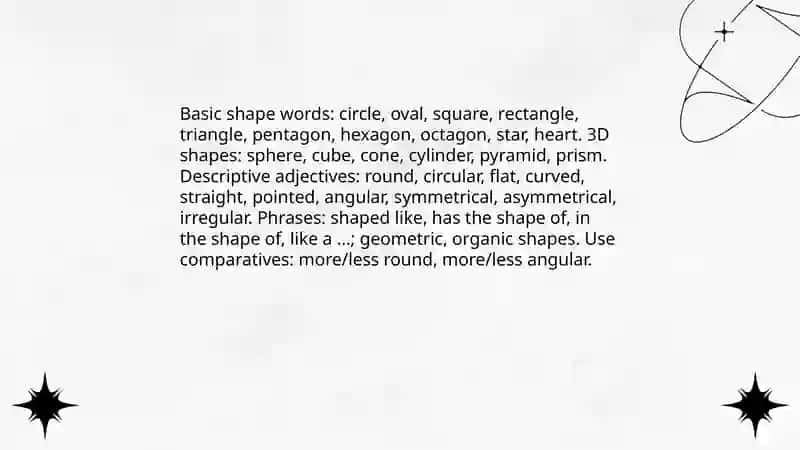 Size vocabulary lesson 4