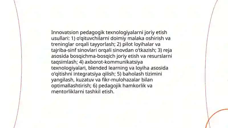 Pedagogning inavatsion faolyati 4
