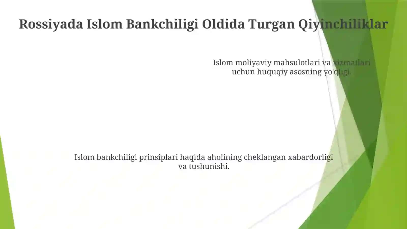 Islombankining rivojlanishi Rossiya 4