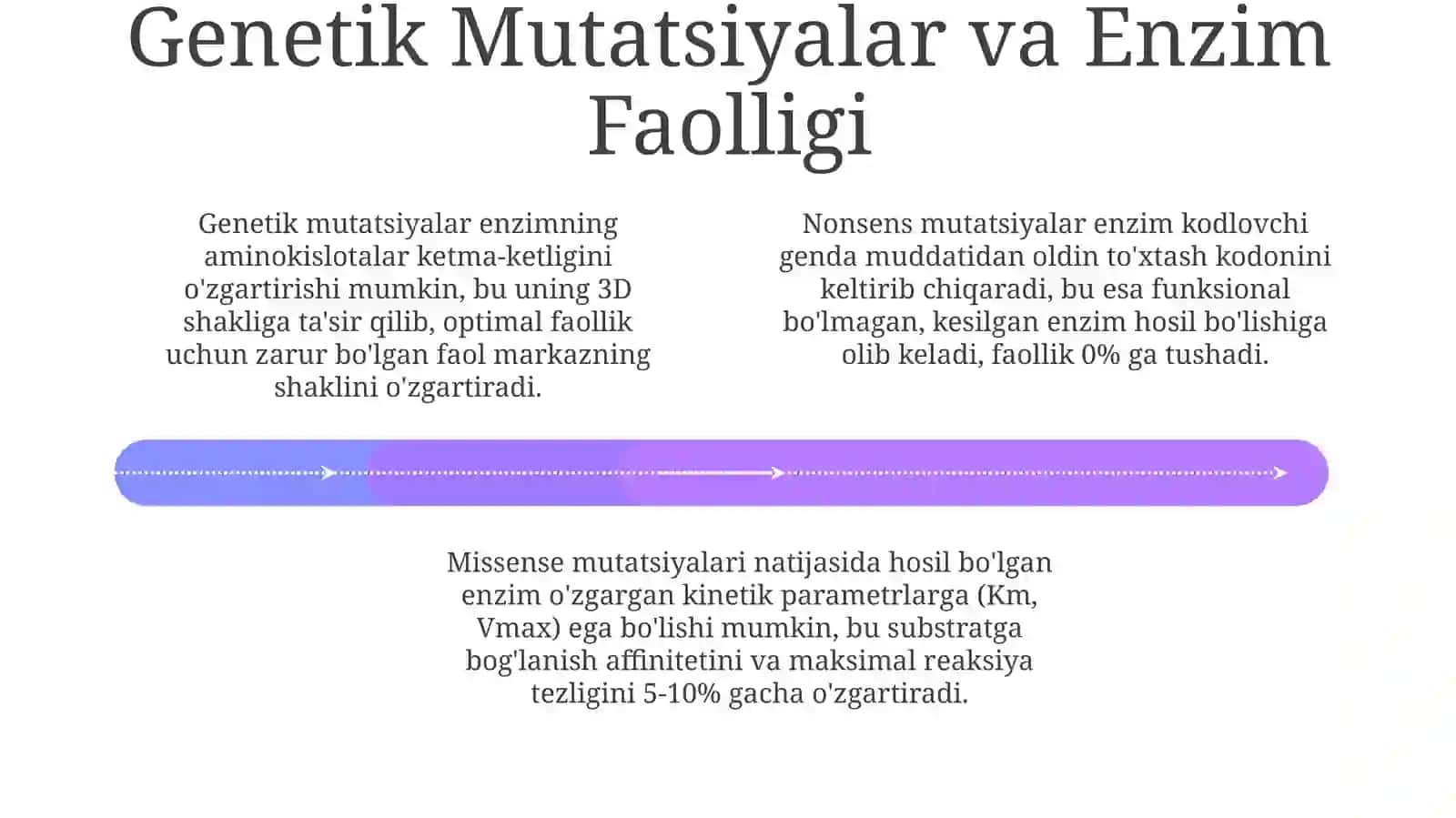 Enzimlar va Metabolik Kasalliklar: Kirish 4