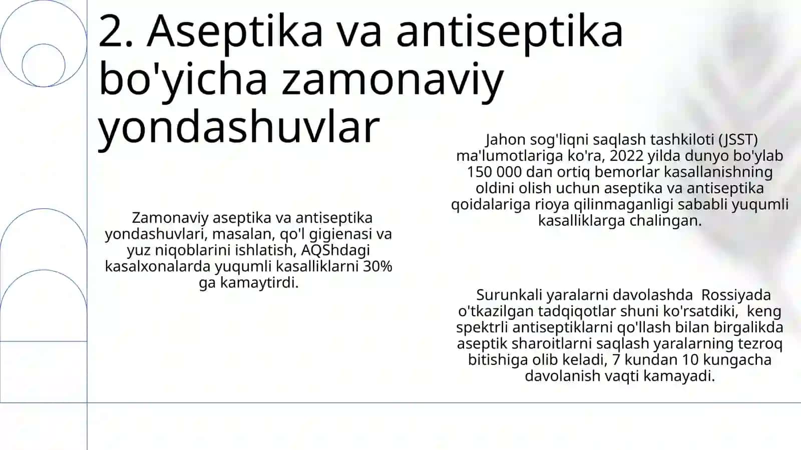 Aseptika va Antiseptika Amaliyoti 4