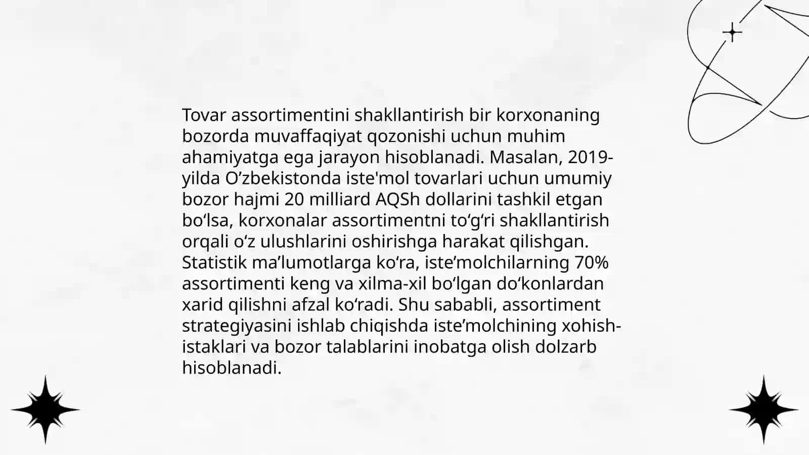 Tovar siyosati 4