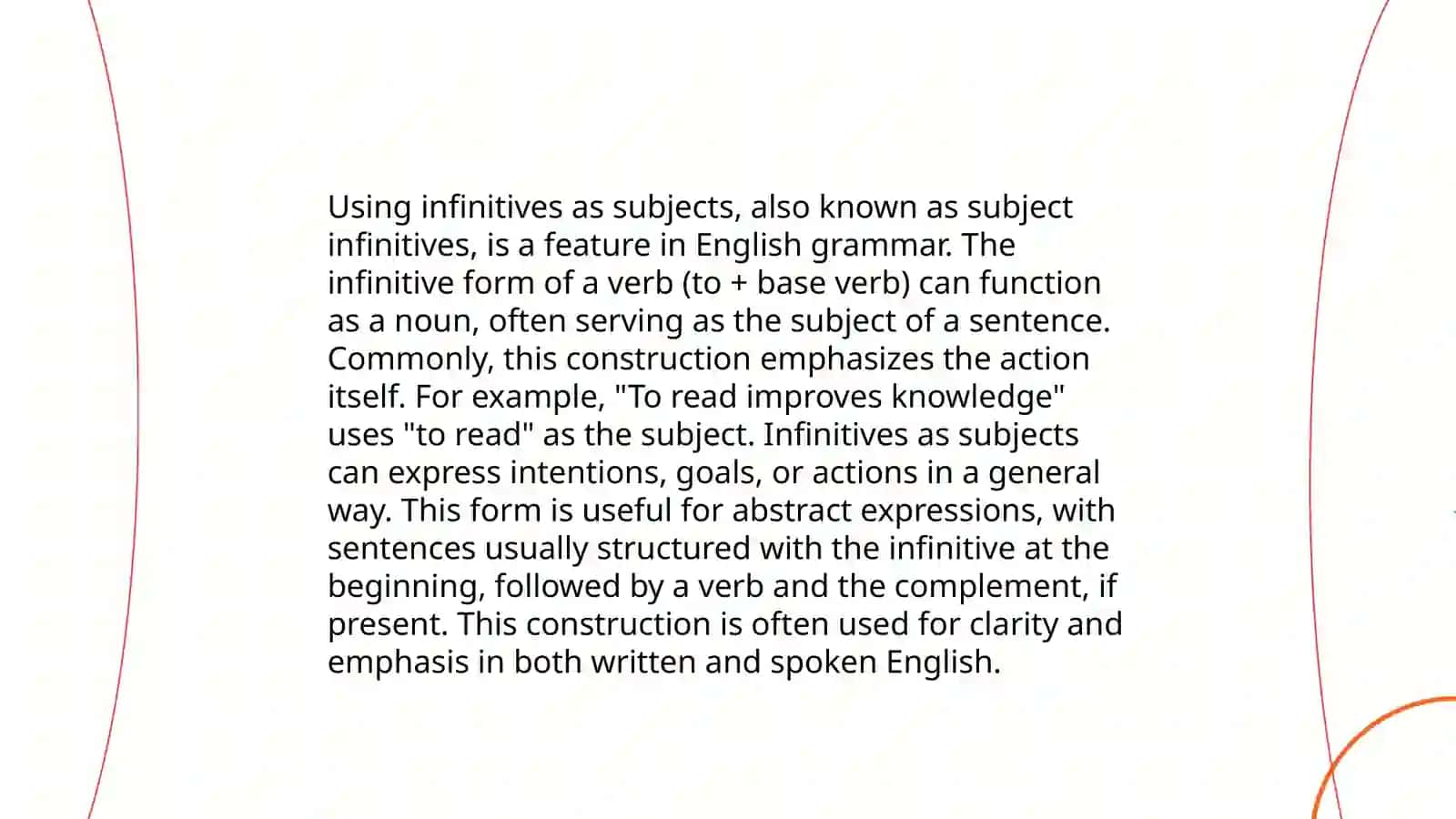 ing and infinitive 4