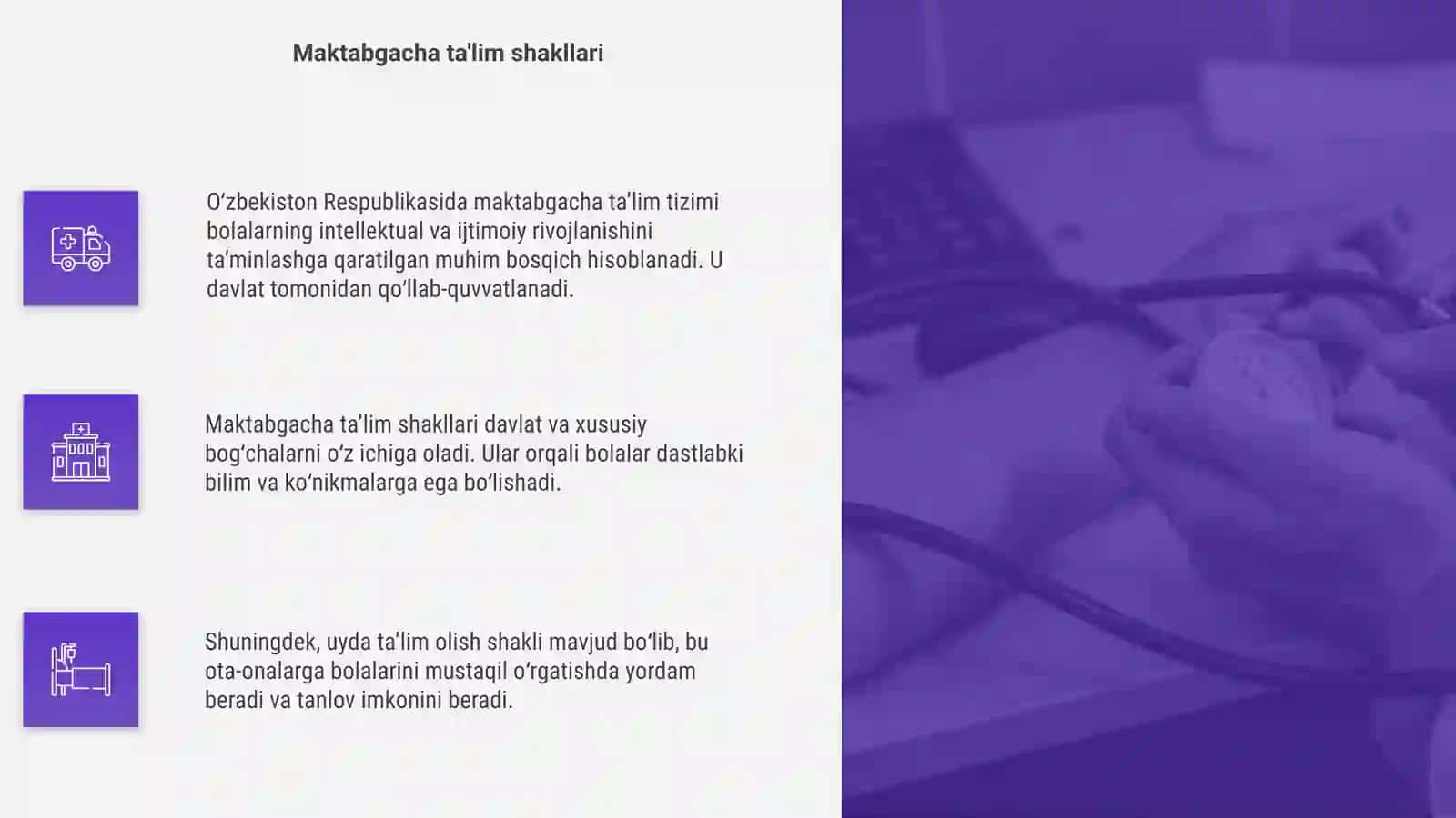 Maktabgacha ta'lim shakllari 4
