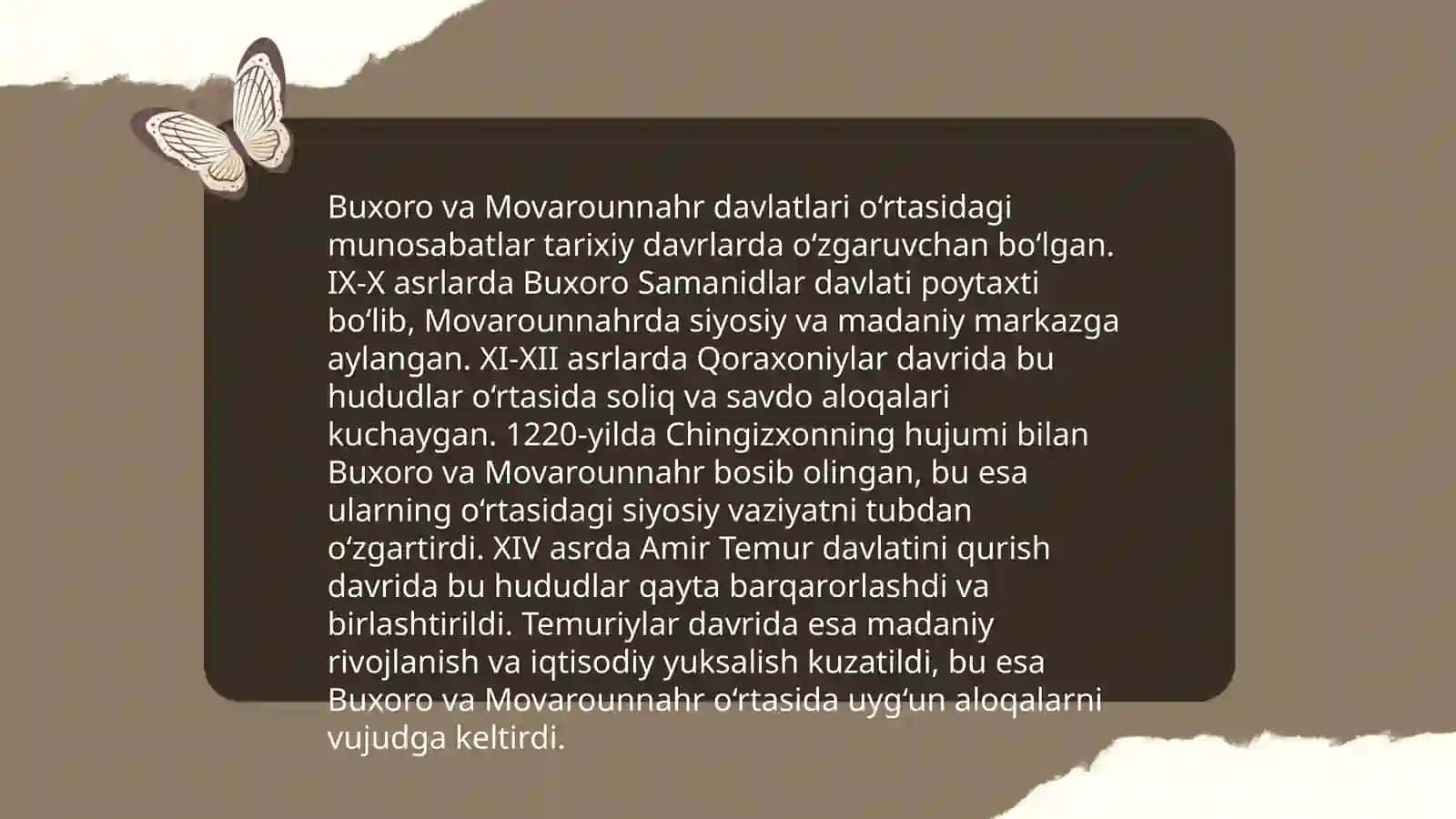 Buxoro xonligining diplomatik aloqalari 4
