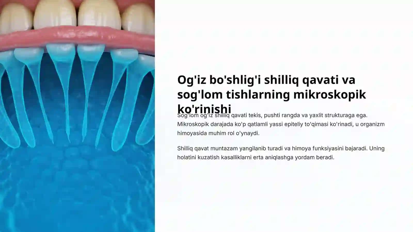Og'iz bo'shlig'i profilaktikasi ko'rigini o'tkazish usullari 4