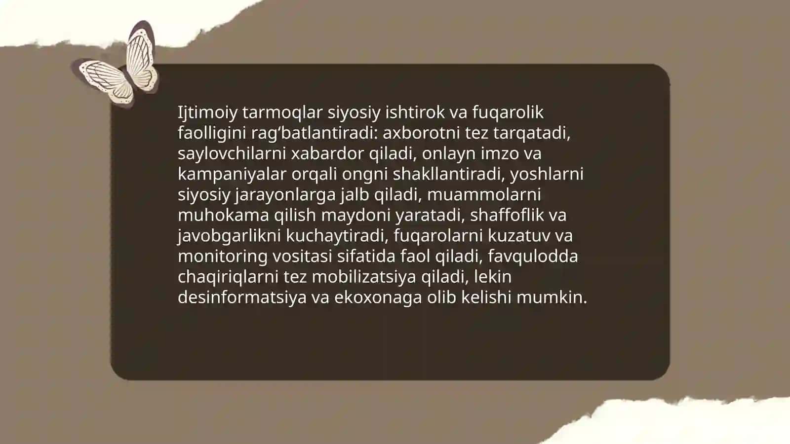 Ijtimoiy tarmoqlarning jamiyatga funksional bogʻliqligi 4