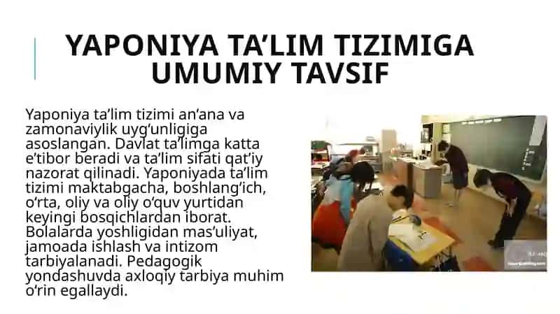 Yaponiya va Janubiy Koreya ta’lim tizimi 4