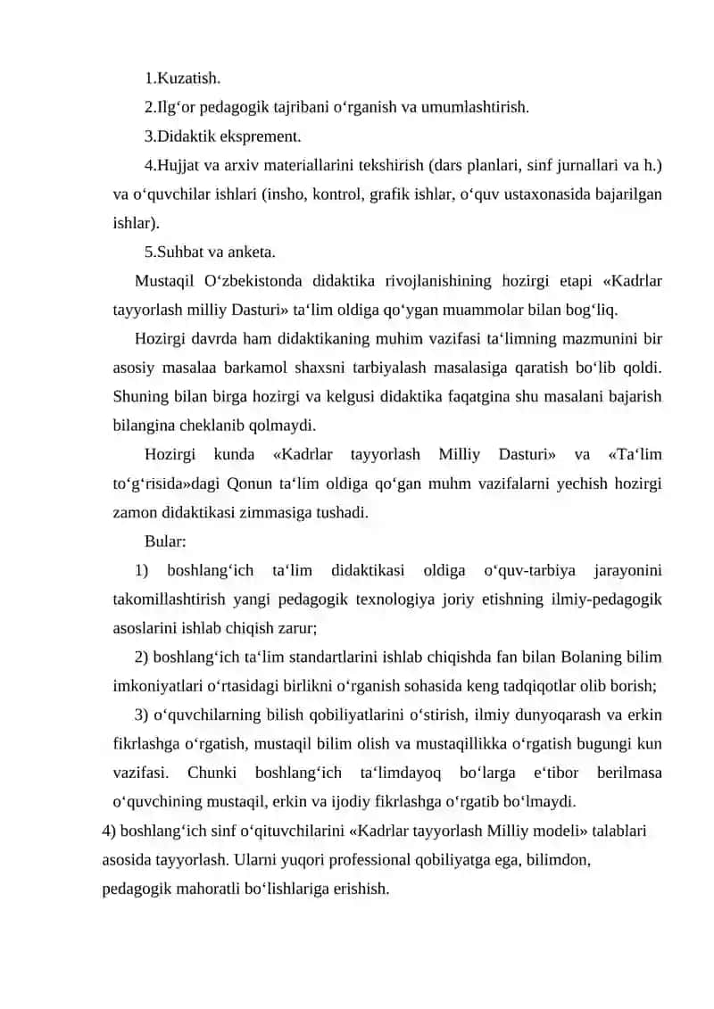 Didaktika - ta'lim nazariyasi 4
