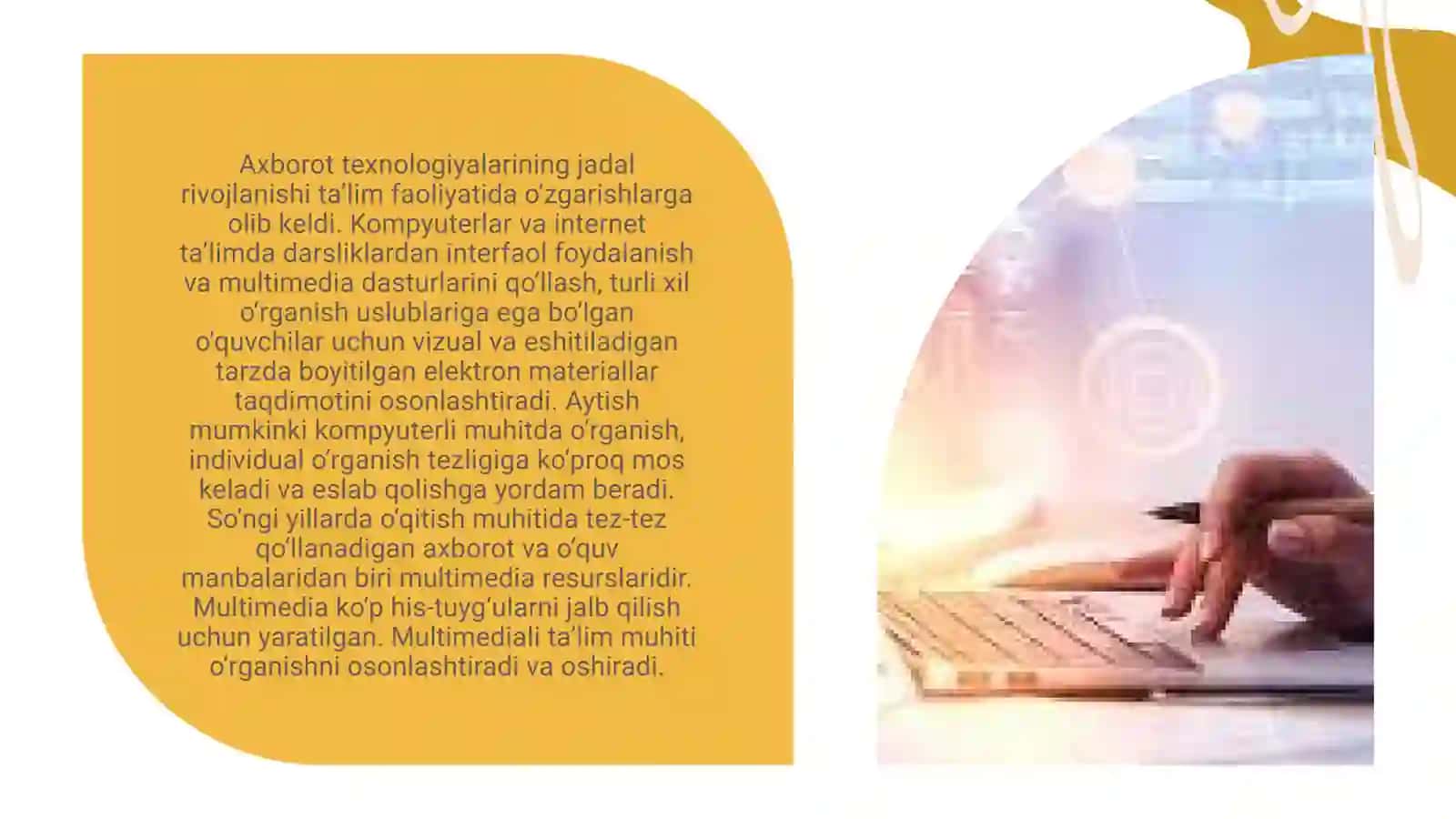 TA'LIM JARAYONIDA MULTIMEDIA TEXNOLOGIYALARIDAN FOYDALANISH 4