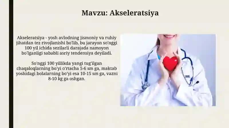 Akseleratsiya(kelibchiqishtarixivatibbiyasoslari) 4