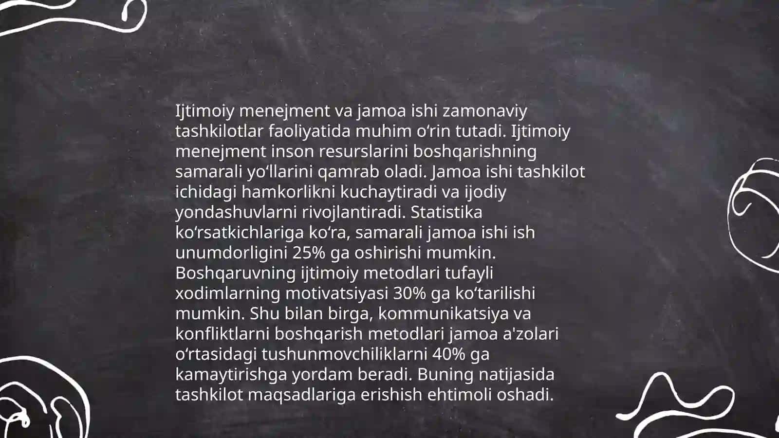Ijtimoiy menejment 4
