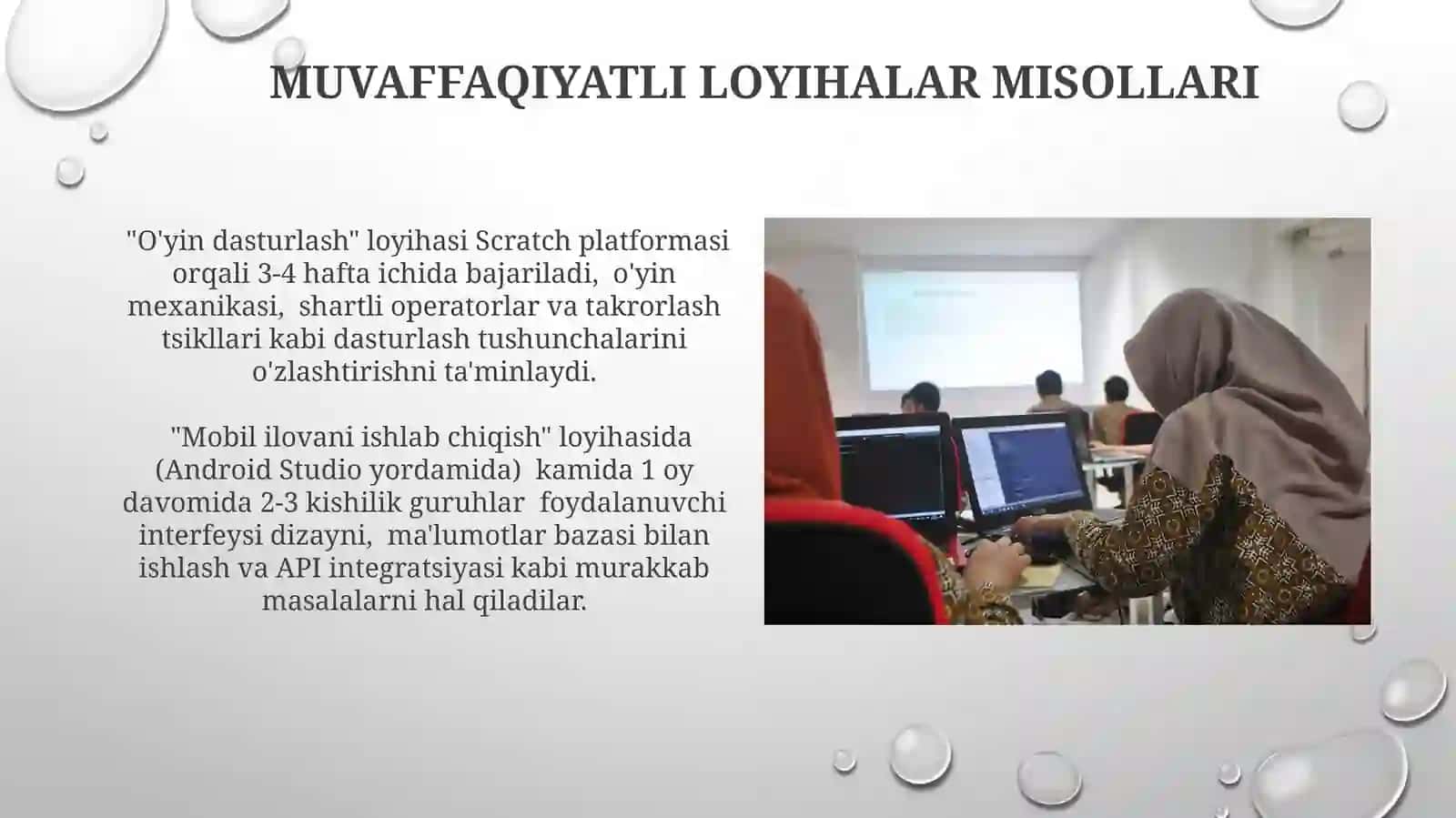 Loyiha-asosidagi Dasturlash Darslari 4