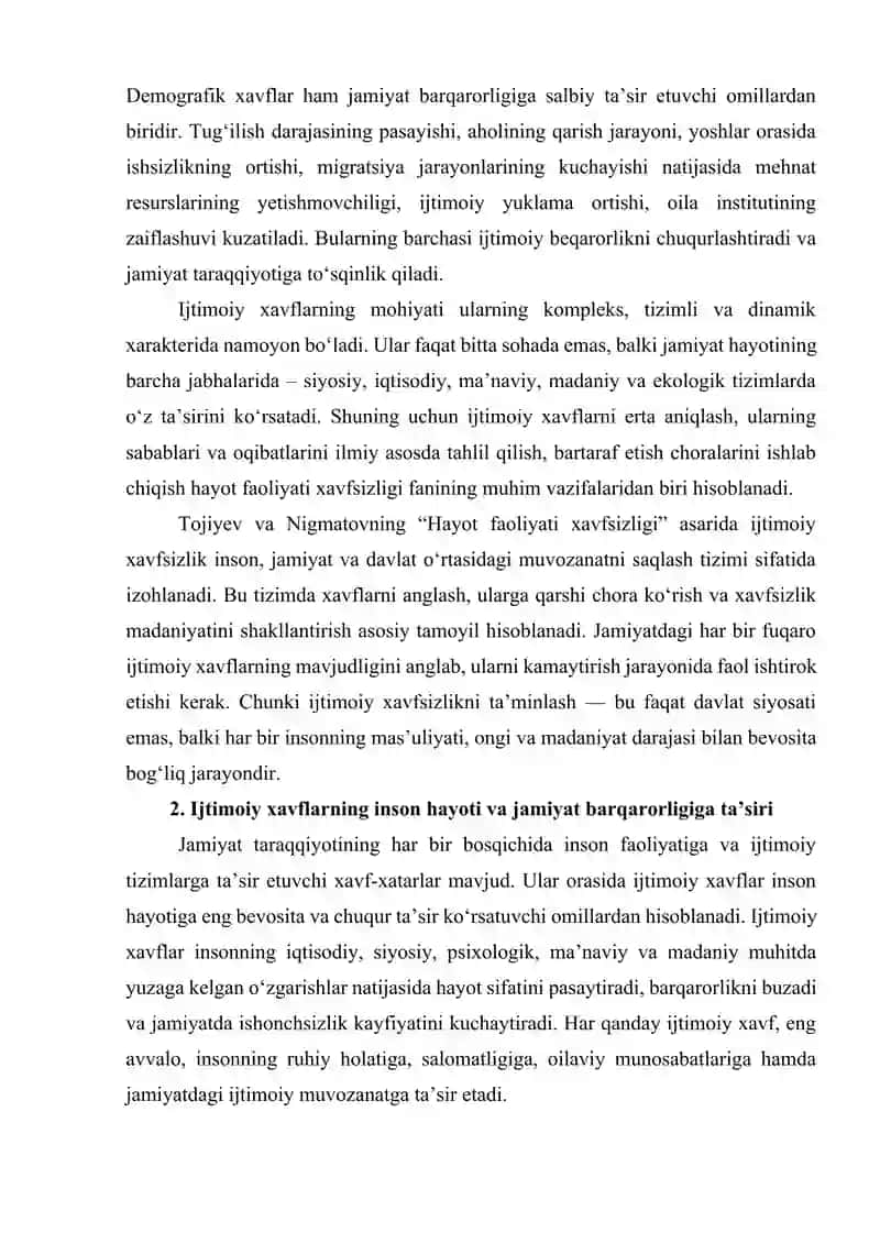 IJTIMOIY XAVFLAR VA ULARNING OQIBATLARI 4