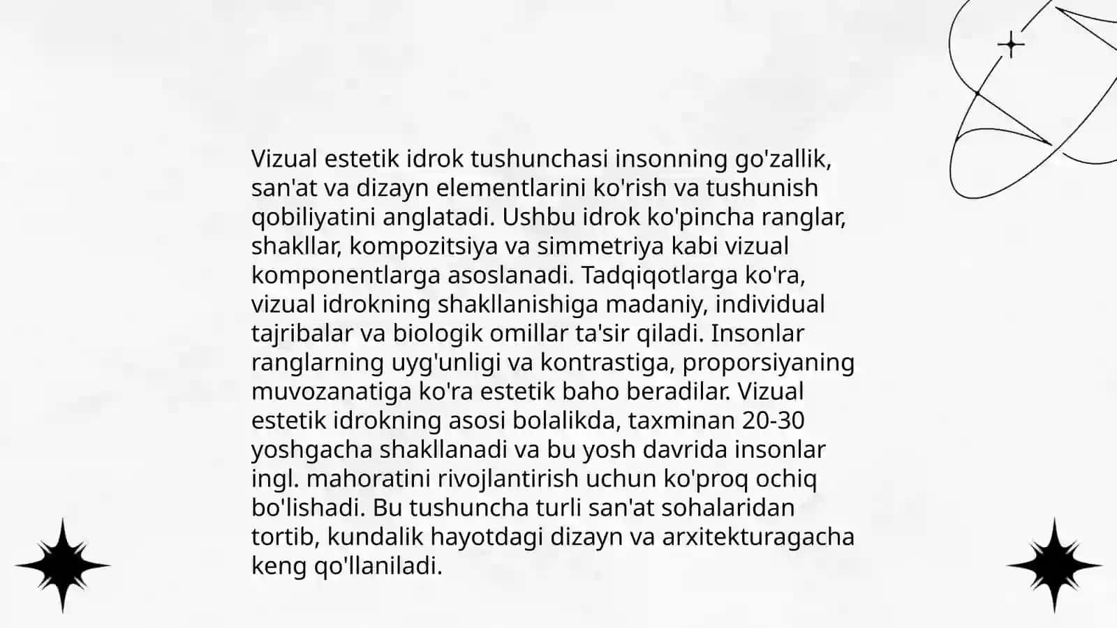 Olamni vertual va vezual estetik idrok etishning farqlari 4