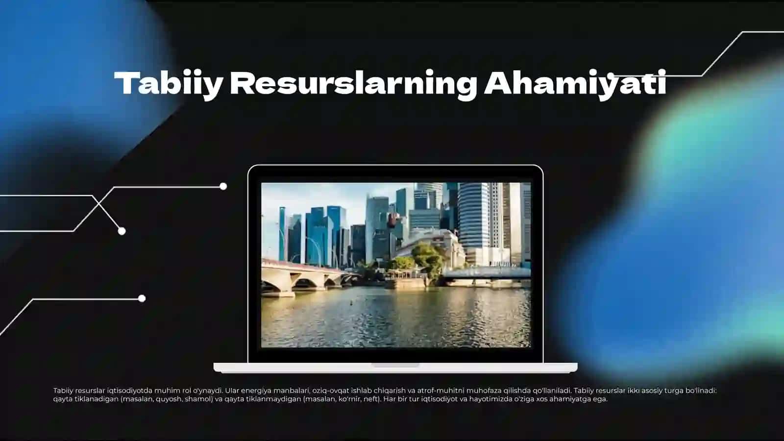 Tabiiy resurslarga tasnif 4