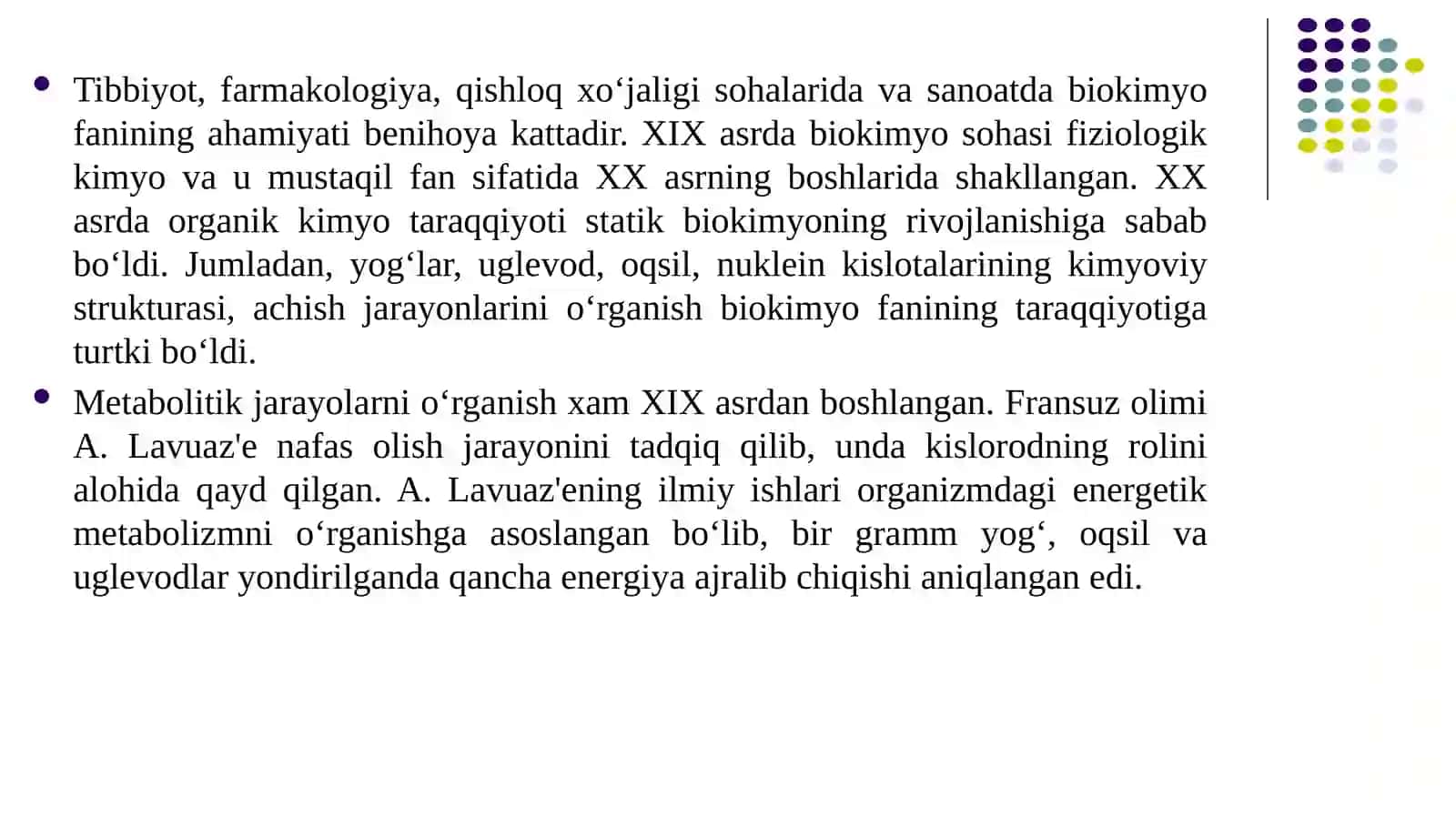 Biologikkimyo 4